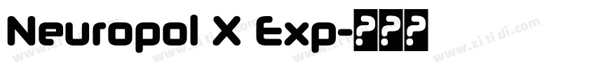 Neuropol X Exp字体转换